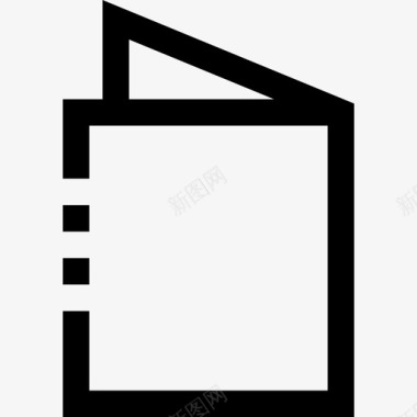 书文件6直线图标图标