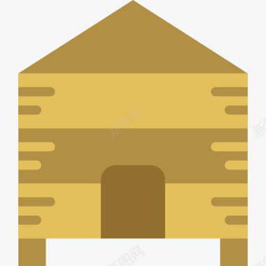 蜂箱养蜂场4平坦图标图标