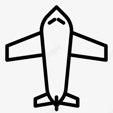 飞机电子商务国际图标图标