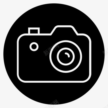 相机小工具照片图标图标