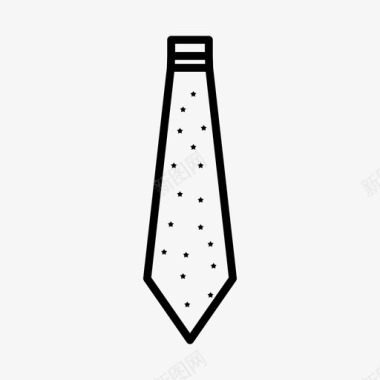 领带时尚领结图标图标