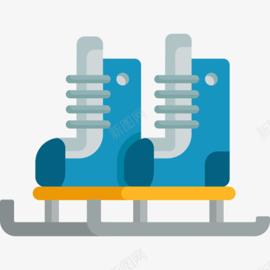 冰鞋北极7号平底图标图标