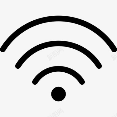 Wifi接口28线性图标图标