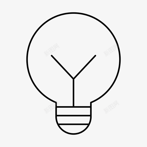 灯创意灵感图标svg_新图网 https://ixintu.com 创意 发光 市场营销 灯 灯泡 灵感 用户界面 网页设计