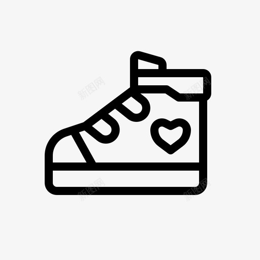 童鞋图标svg_新图网 https://ixintu.com 童鞋