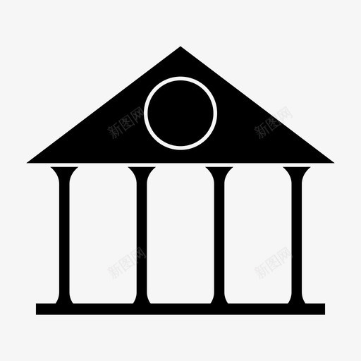 办公室公司家图标svg_新图网 https://ixintu.com 公司 办公室 学校 家 房子 用户界面图示符