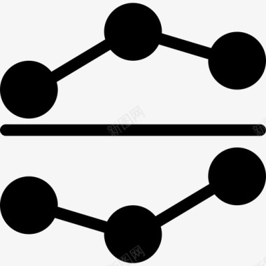 折线图图表4填充图标图标