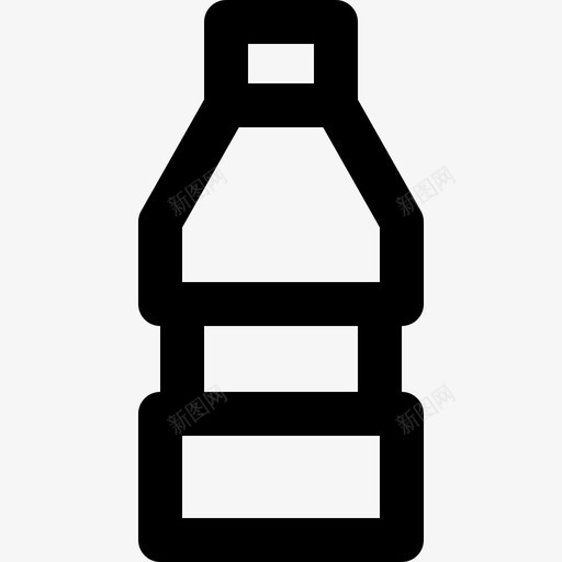 水瓶食品47线性图标svg_新图网 https://ixintu.com 水瓶 线性 食品47