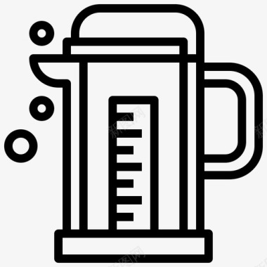 电水壶咖啡壶食物图标图标