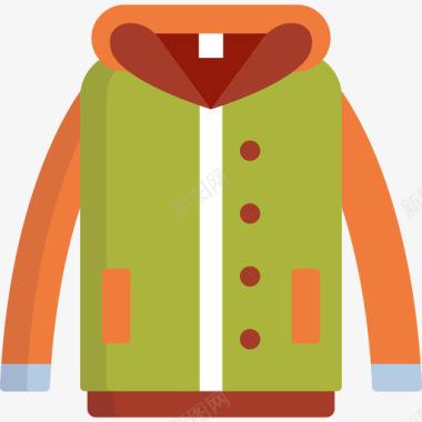 外套冬季24平纹图标图标