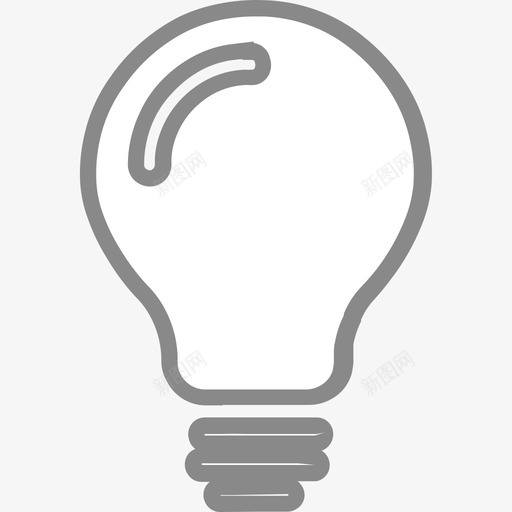 白灯svg_新图网 https://ixintu.com 白灯