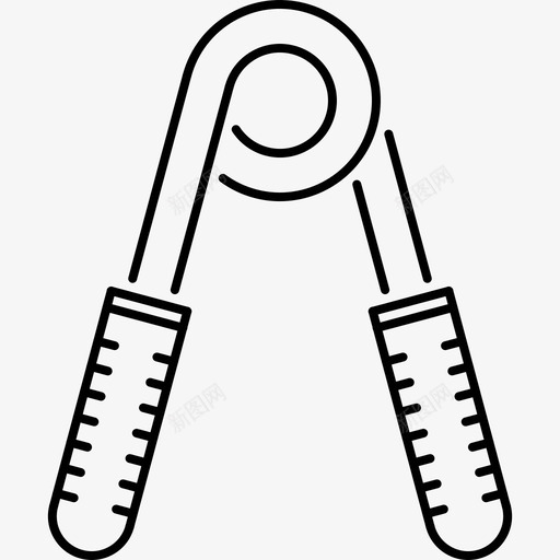 扩张器运动型22线性图标svg_新图网 https://ixintu.com 扩张器 线性 运动型22