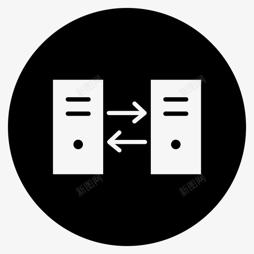 数据传输cpu通信计算机图标svg_新图网 https://ixintu.com 数据传输 数据传输cpu 服务器 计算机 通信 通信设备黑色填充减去正面