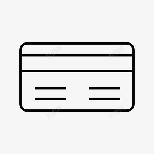 付款方式卡信用卡图标svg_新图网 https://ixintu.com 1行黑色 付款方式 信用卡 卡 货币