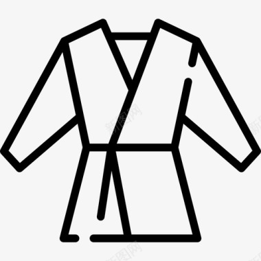 和服运动61直线型图标图标