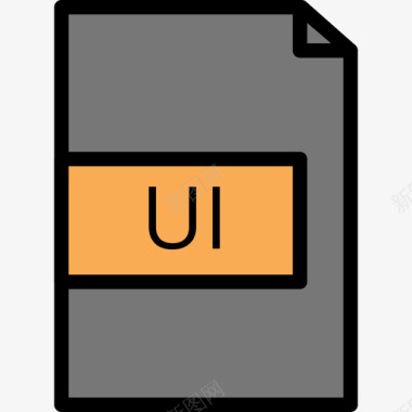 UiUi接口19线性颜色图标图标