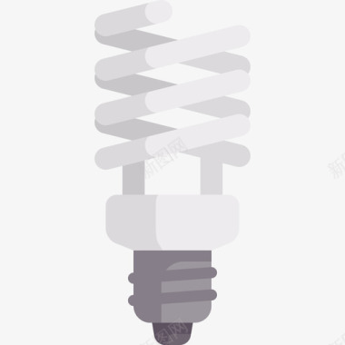 灯泡电工工具和元件2扁平图标图标