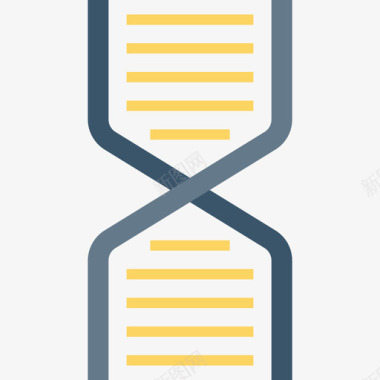 Dna医学健康扁平图标图标