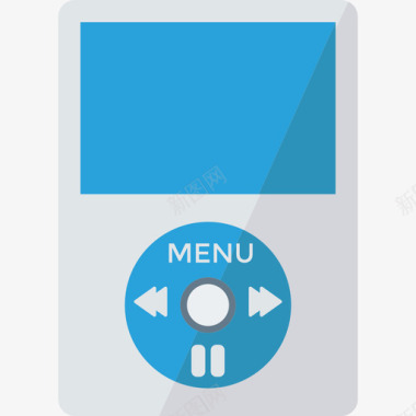 Ipod通讯82扁平图标图标