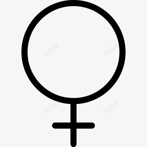 女人基本图标3直线svg_新图网 https://ixintu.com 基本图标3 女人 直线