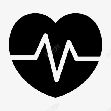 心跳脉搏率否图标图标
