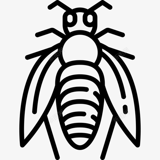 蜜蜂动物与自然3直系图标svg_新图网 https://ixintu.com 动物与自然3 直系 蜜蜂