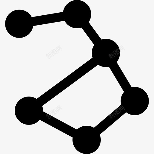 星座位置14填充图标svg_新图网 https://ixintu.com 位置14 填充 星座