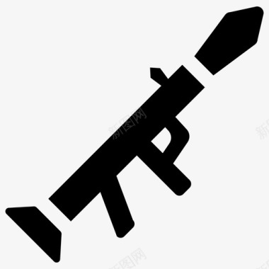 榴弹发射器导弹发射器火箭发射器图标图标