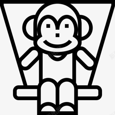 猴子马戏团30直系图标图标