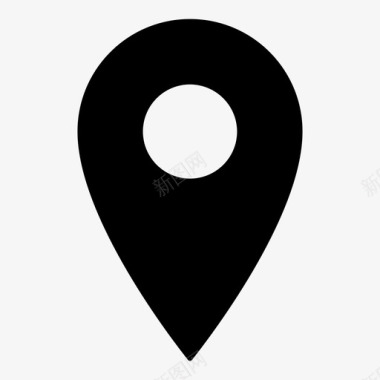 地图图钉位置地点图标图标