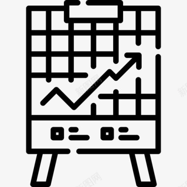 利润搜索引擎优化和营销12线性图标图标