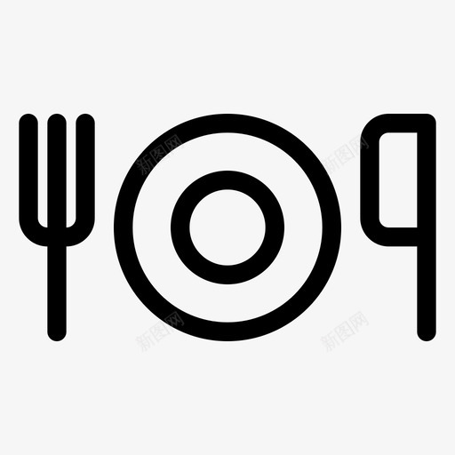 菜晚餐食物图标svg_新图网 https://ixintu.com 发布会 晚餐 梨ui食物 盘子 菜 食物