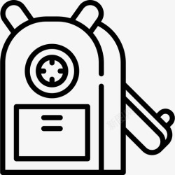 电动卷笔刀电动卷笔刀文具23直线型图标高清图片