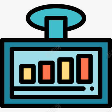 后视镜大数据线颜色图标图标