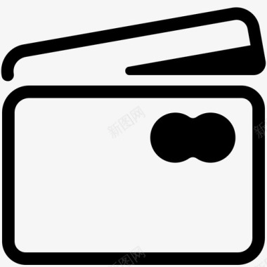 信用卡财务付款图标图标