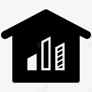 房地产市场价值市场价值抵押贷款图标图标