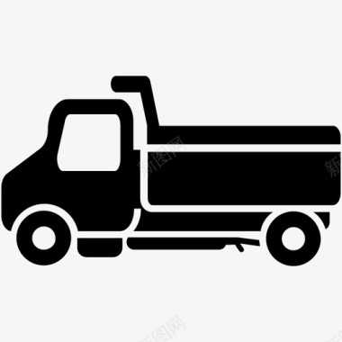 卡车送货送货服务图标图标