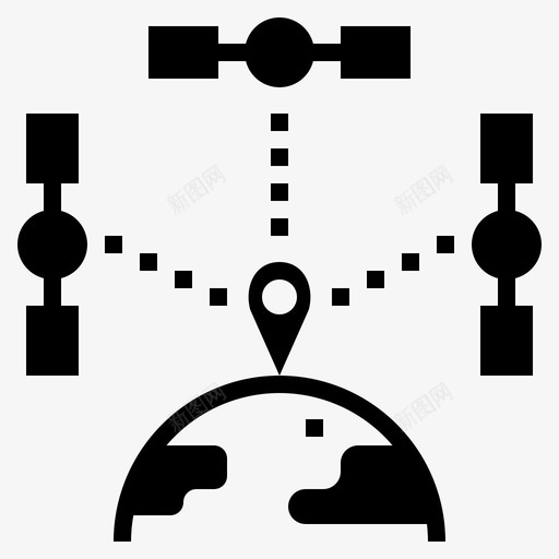 协调位置地点图标svg_新图网 https://ixintu.com 位置 协调 地点 点 空间 紧急和灾害管理标志符号