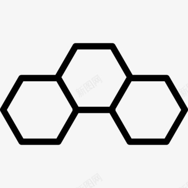 细胞科学32线性图标图标