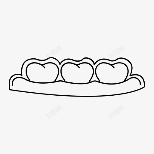 invisalign牙科护理牙科植入图标svg_新图网 https://ixintu.com invisalign 牙医 牙科护理 牙科植入 牙齿对齐 牙齿平整