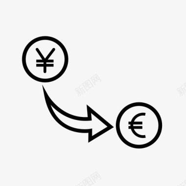 兑换货币美元货币兑换图标图标