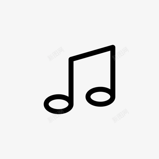 音乐音频旋律图标svg_新图网 https://ixintu.com 新年大纲 旋律 歌曲 立体声 音乐 音频
