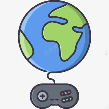 星球游戏3颜色图标图标