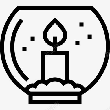 蜡烛情人节36直系图标图标