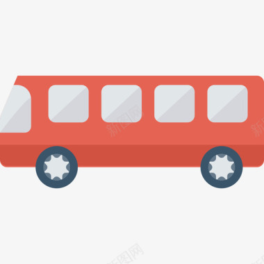 巴士旅游团公寓图标图标