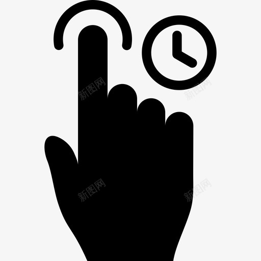 一个手指点击并按住一个手指点击并保持触摸图标svg_新图网 https://ixintu.com 一个手指点击并保持 一个手指点击并按住 触摸 触摸手势v2