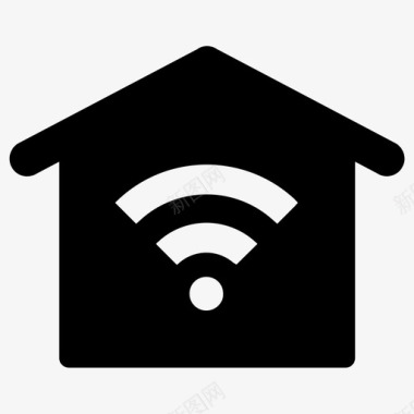 无线连接家庭wifi图标图标