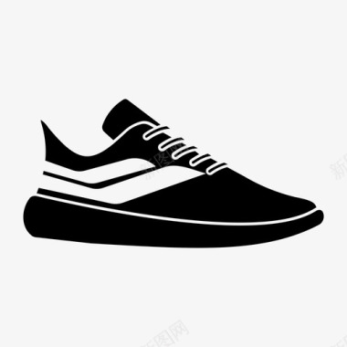 鞋鞋具跑鞋图标图标
