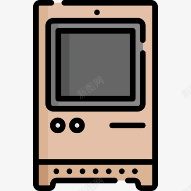 Macintoshmacdevices2线性颜色图标图标