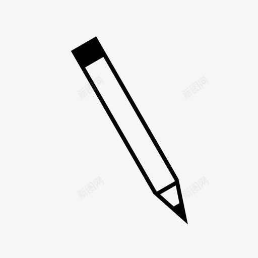 铅笔画素描图标svg_新图网 https://ixintu.com 写作 画 素描 铅笔
